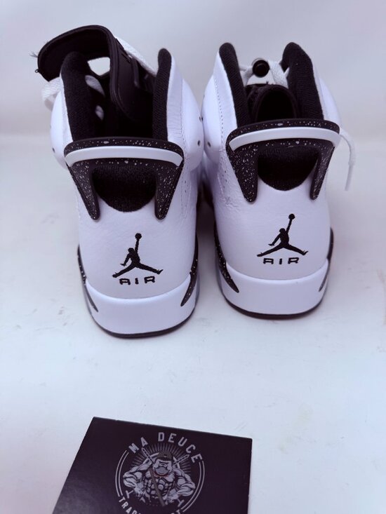 NEW Nike Air Jordan 6 Retro Reverse Oreo White Black CT8529-112 Men’s Size 10.5 main image 5
